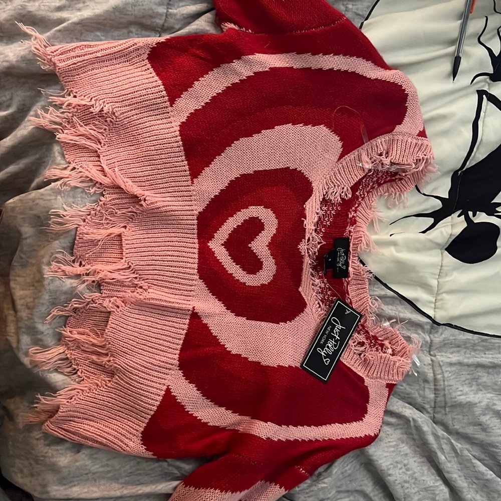 Cropped sweatshirt
